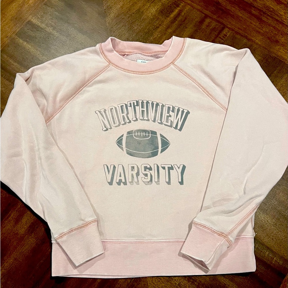American Eagle sweatshirt.